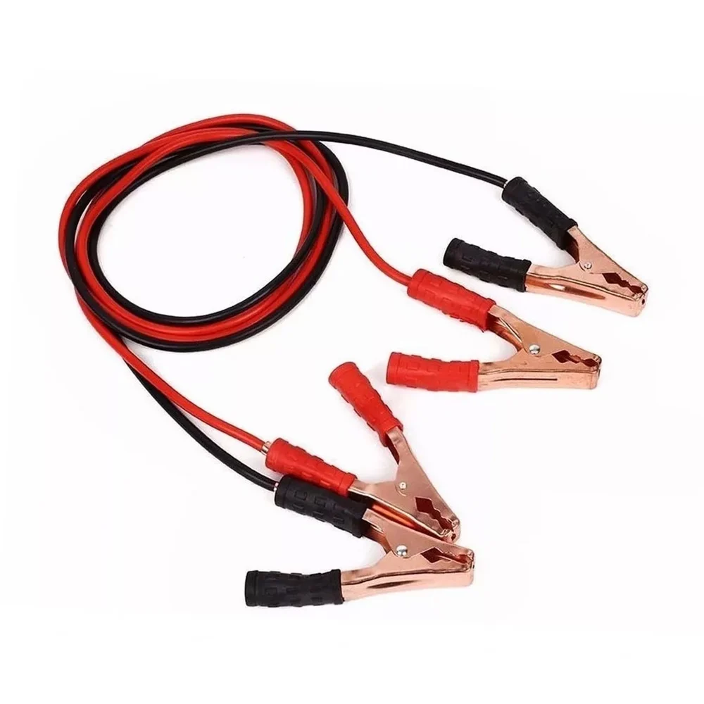 Cables pasa corriente de de uso rudo, cable rojo y negro, 2m / ff-0055