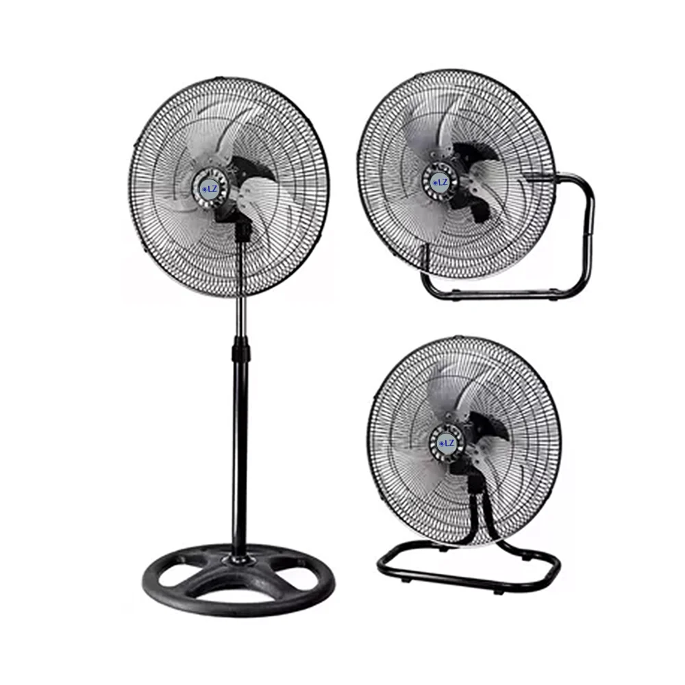 Caja con 4 ventiladores de 18 pulgadas con pedestal y base para el suelo / vent / lz / fs-45