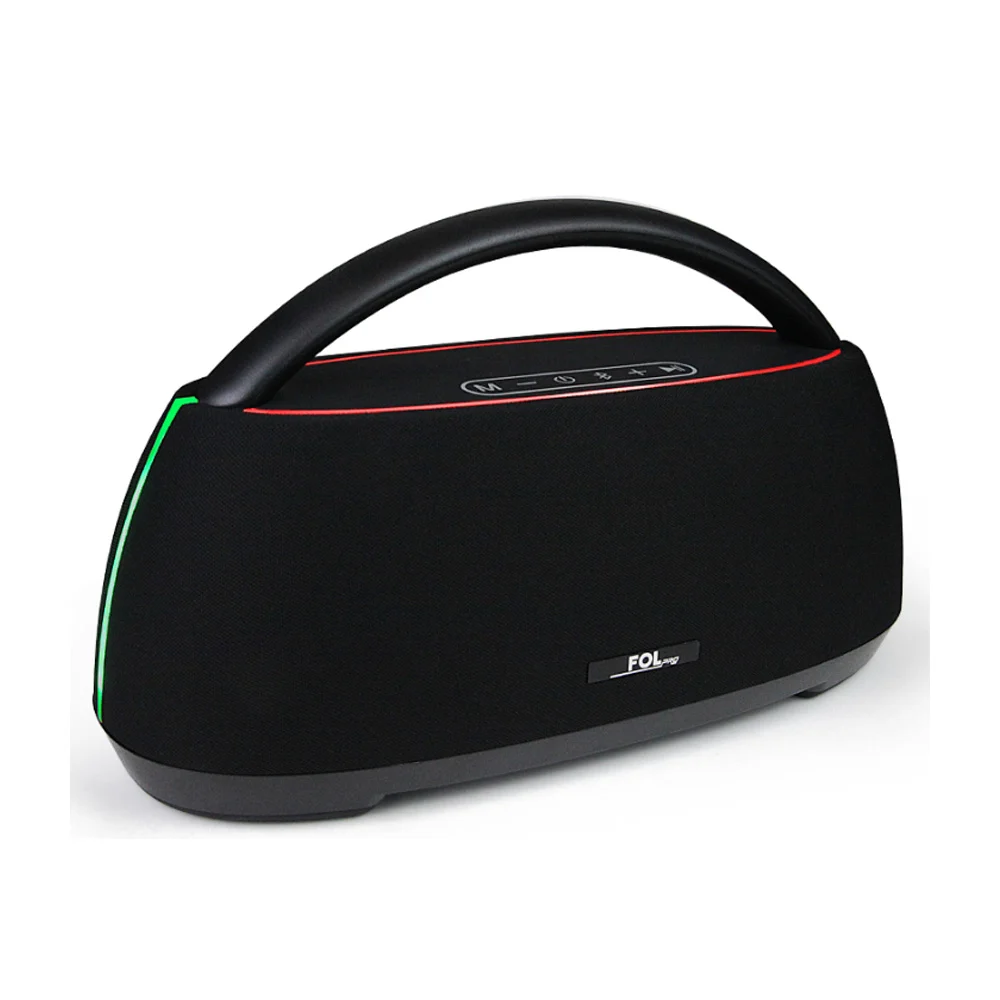 Bocina Fol bluetooth, portátil con luz RGB, sonido envolvente con una potencia de 90w / fs-r215l