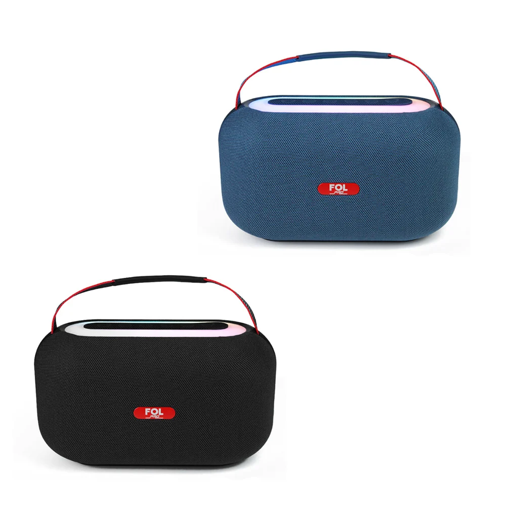 Bocina fol inalámbrica, bluetooth con correa y luz rgb con potencia de 40w, variedad de colores / fs-r318