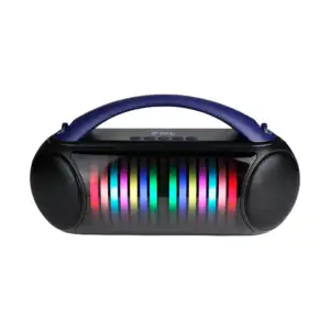 Bocina bluetooth fol con luces rgb, radio fm, puerto usb-tf, variedad…