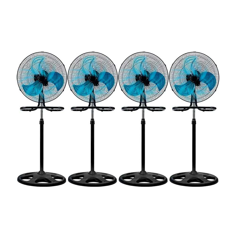 Ventilador con 3 aspas metálicas 3 en 1 de 18 in
