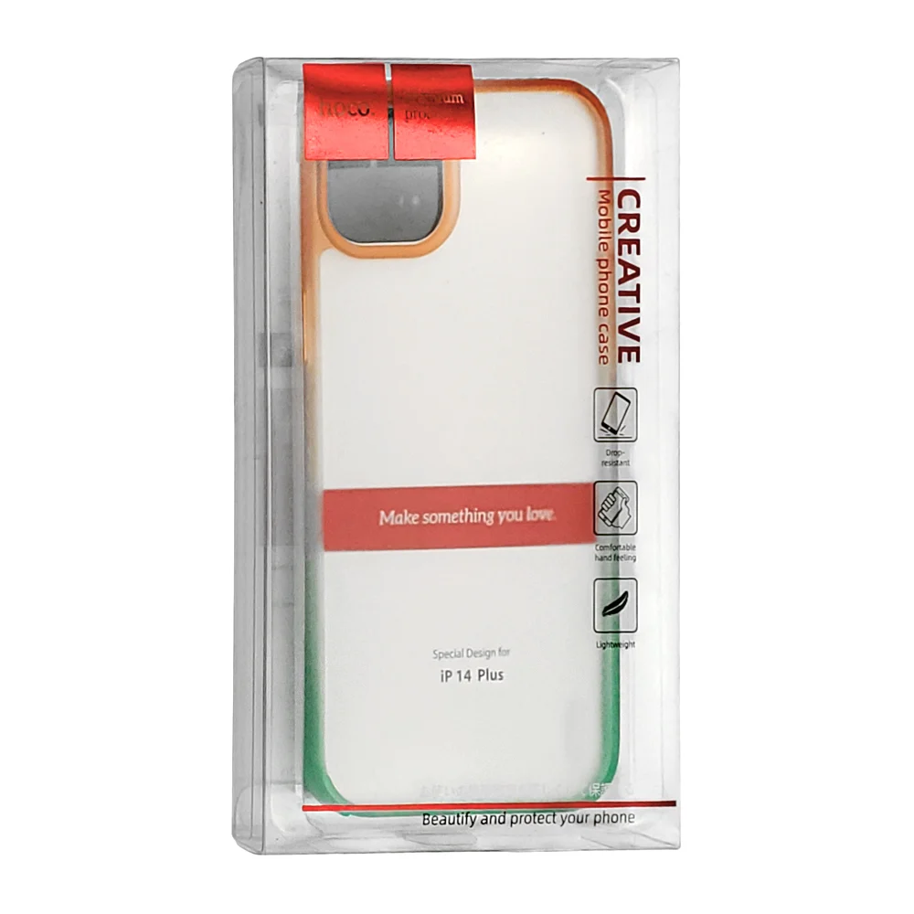 Funda protectora para iphone 14 plus de plástico rígido bicolor, variedad de colores / beautify and protect your phone / 621793 / creative case