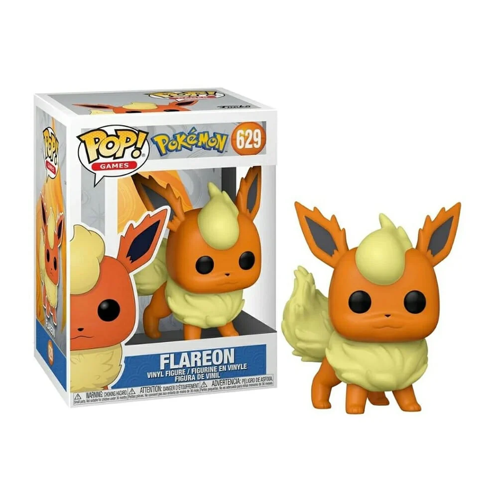 Pop #629 con diseño de flareon pokémon / 505475