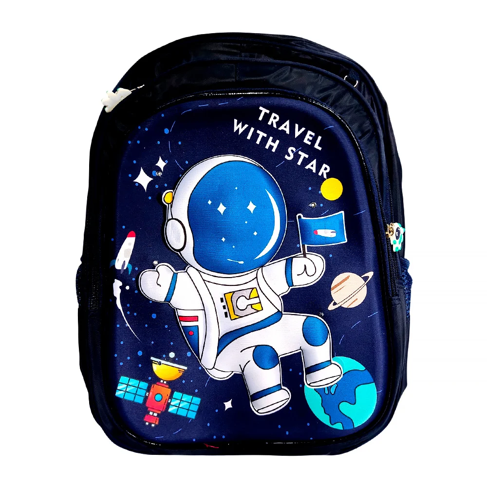 Mochila escolar con 3 compartimentos, lo...