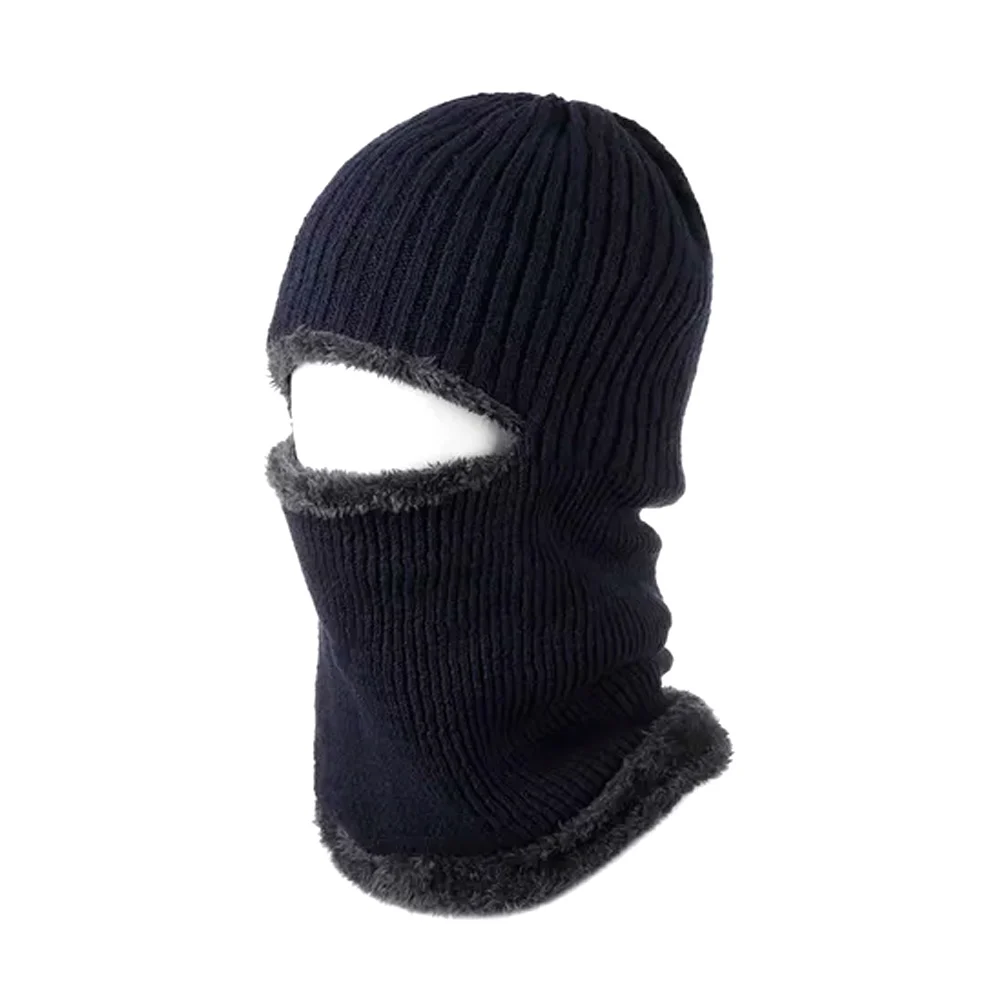 Gorro con capucha tipo pasamontañas afelpado por dentro / new stylea / cm-top