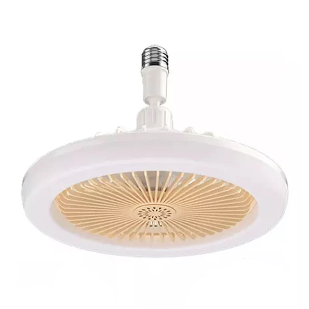 Lámpara foco led de luz blanca con ventilador para techo de 10 pulgadas, 24 watts / fs-07