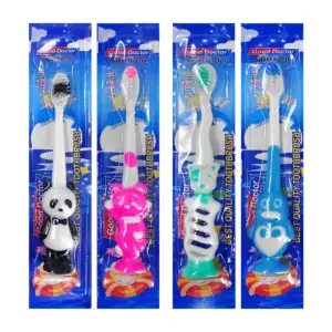 1pza Cepillo de dientes infantil con diseño de animales, variedad de …