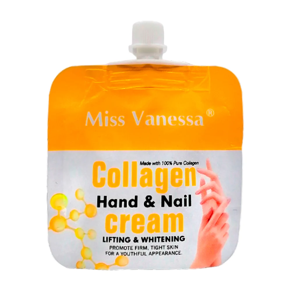 Mini crema para manos con extracto de colágeno para hidratar y blanquear la piel, 30g / miss vanessa / g1005