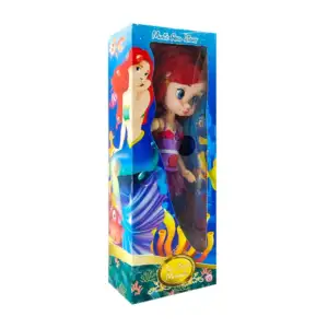 Muñeca electrónica the little mermaid con luz y música, variedad de c…