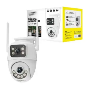 Cámara de seguridad andowl de doble enlace, doble lente, visión noctu…