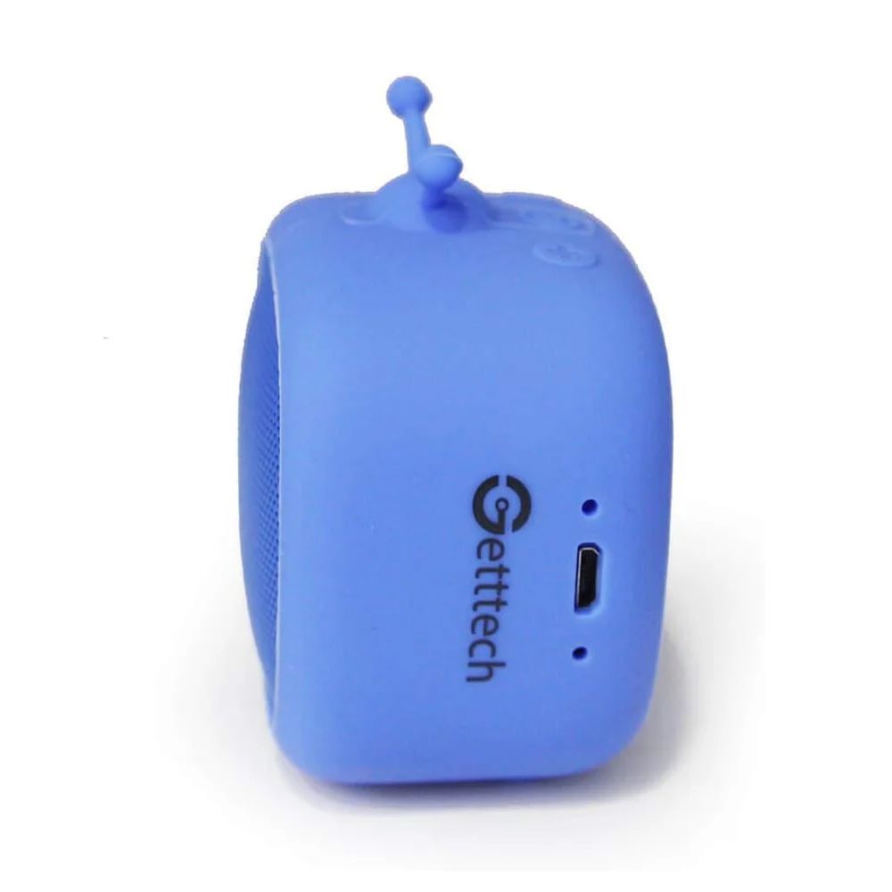 Mini bocina bluetooth portátil con diseño de televisión, variedad de colores / little tv