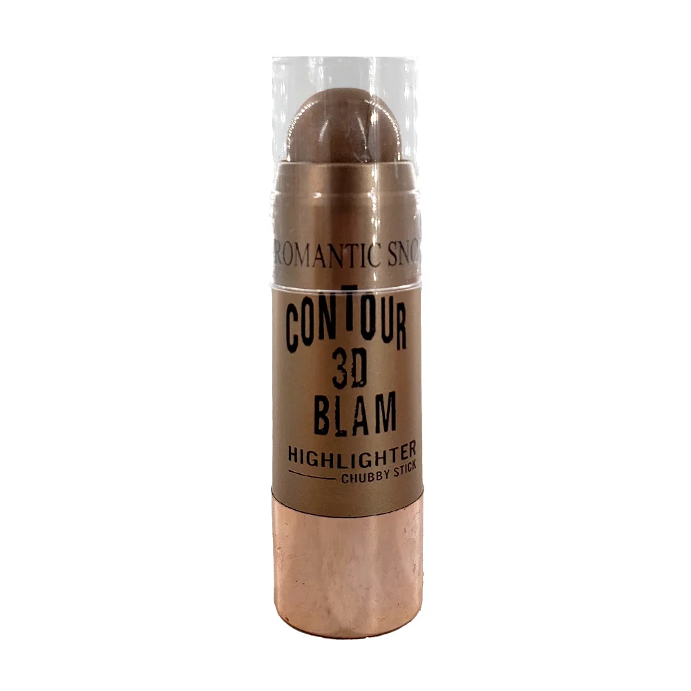 1pza Contorno facial en barra tipo labial, variedad de tonos / romantic snow