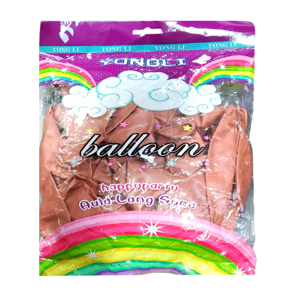 Paquete con globos jumbo de 18 pulgadas, color rosa metálico / yongli / balloon