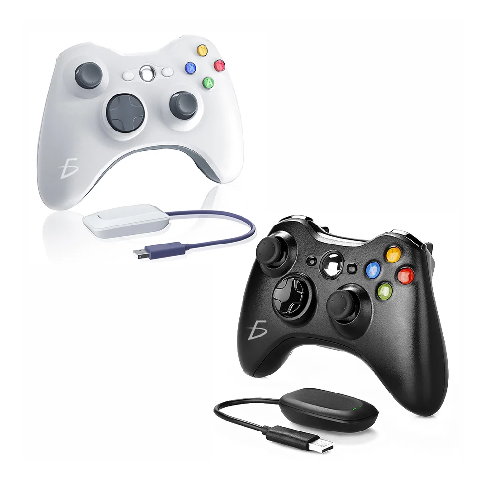 Control inalámbrico de transmisor usb compatible con xbox 360, variedad de colores
