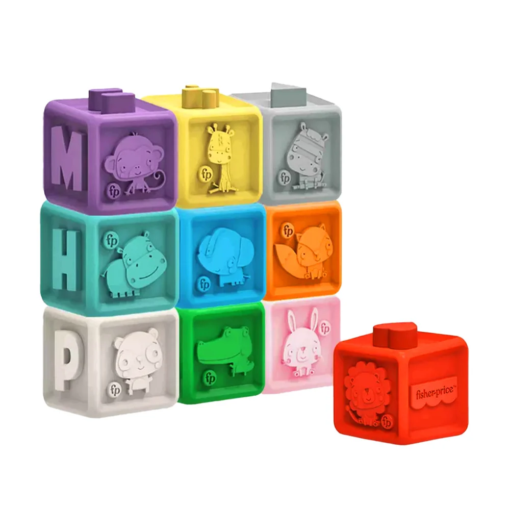 Bloques de juguete para bebe con figuras y diseño de formas geometricas / gmbt006