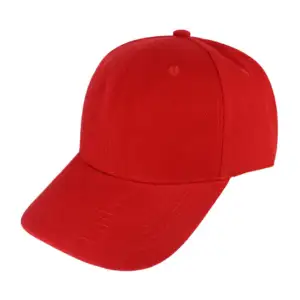 Gorra cachucha lisa de visera semicurva con detalles tipo bordado cos…