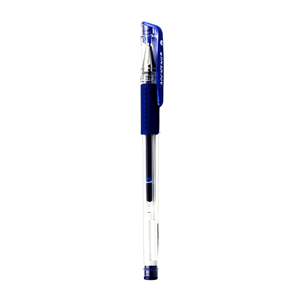 1pza pluma de gel, tinta azul con almohadilla antideslizante / aocheng 0.5