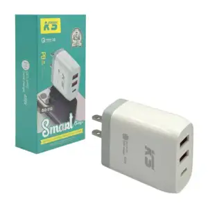 Cubo cargador de 45w con puerto usb-c y 2 usb para carga rápida 3.0 /…