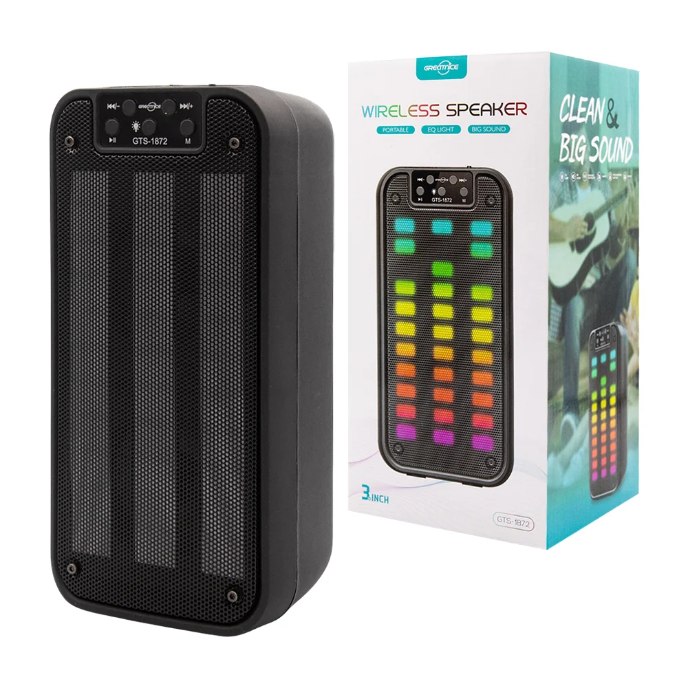 Bocina bluetooth greatnice de 3x2 pulgad...