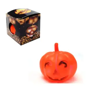 Mini lámpara decorativa en forma de calabaza halloween con luces rgb …