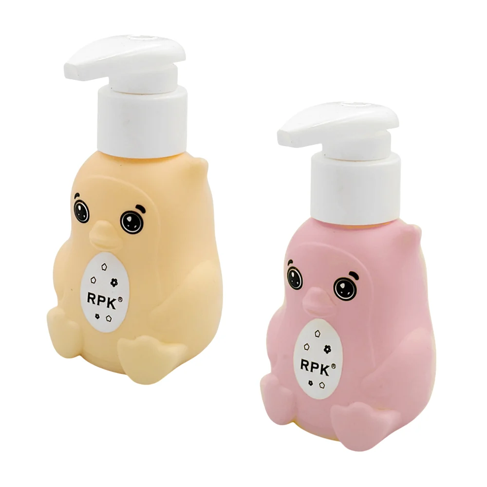 Crema para manos con dispensador, diseño-forma de pingüino, variedad de colores y aromas / rpk / ts-376