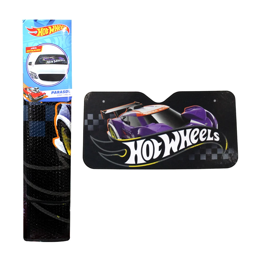 Cubre parabrisas / parasol de coche con diseño hot wheels, variedad de modelos / h2-ps42
