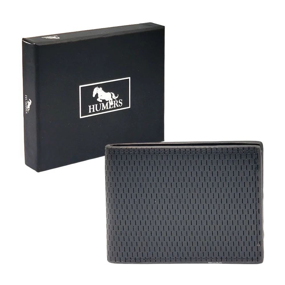 Cartera de vinil humers para caballero, variedad de colores / h3244