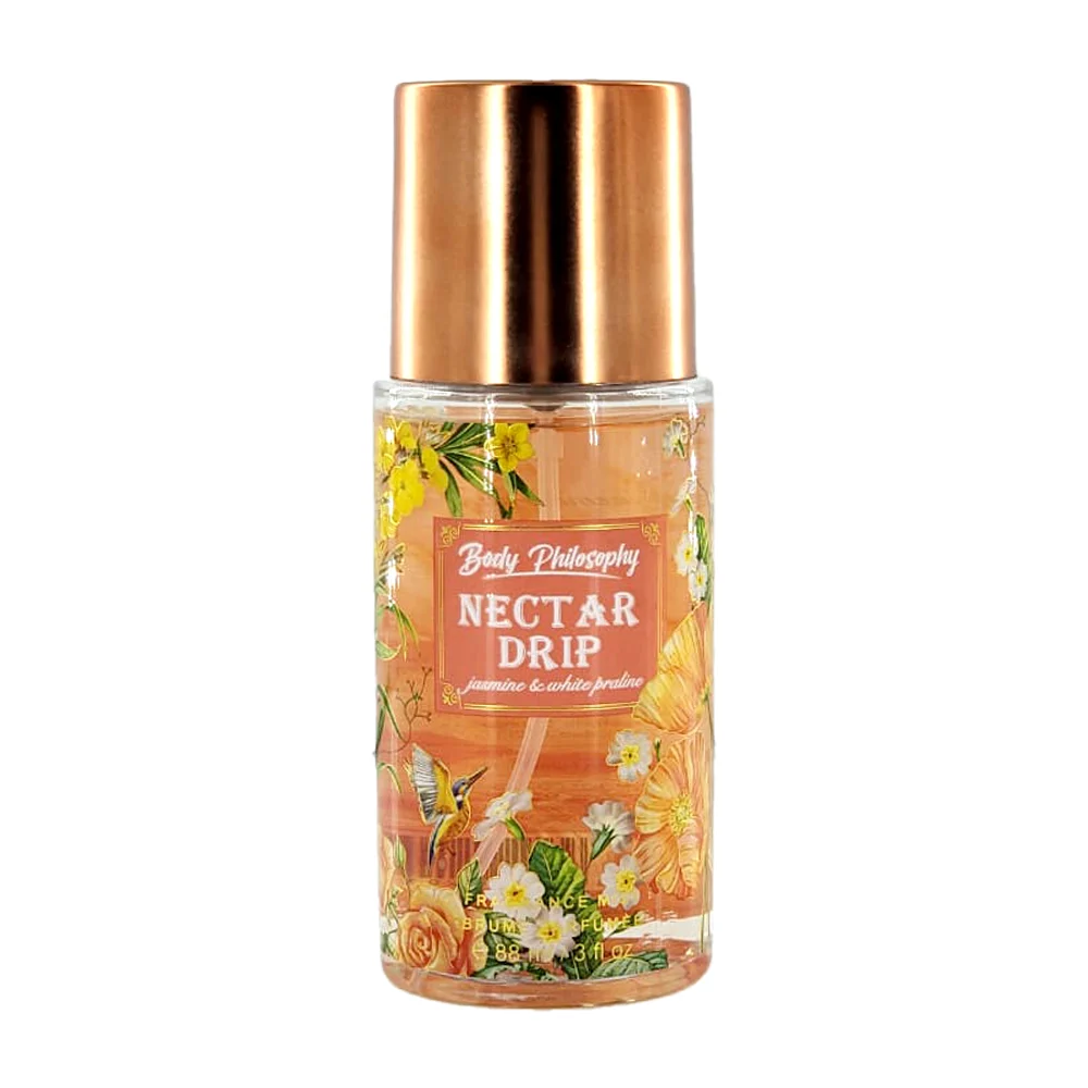 Perfume corporal body philosophy de 88ml para dama, variedad de aromas / b0022-ms