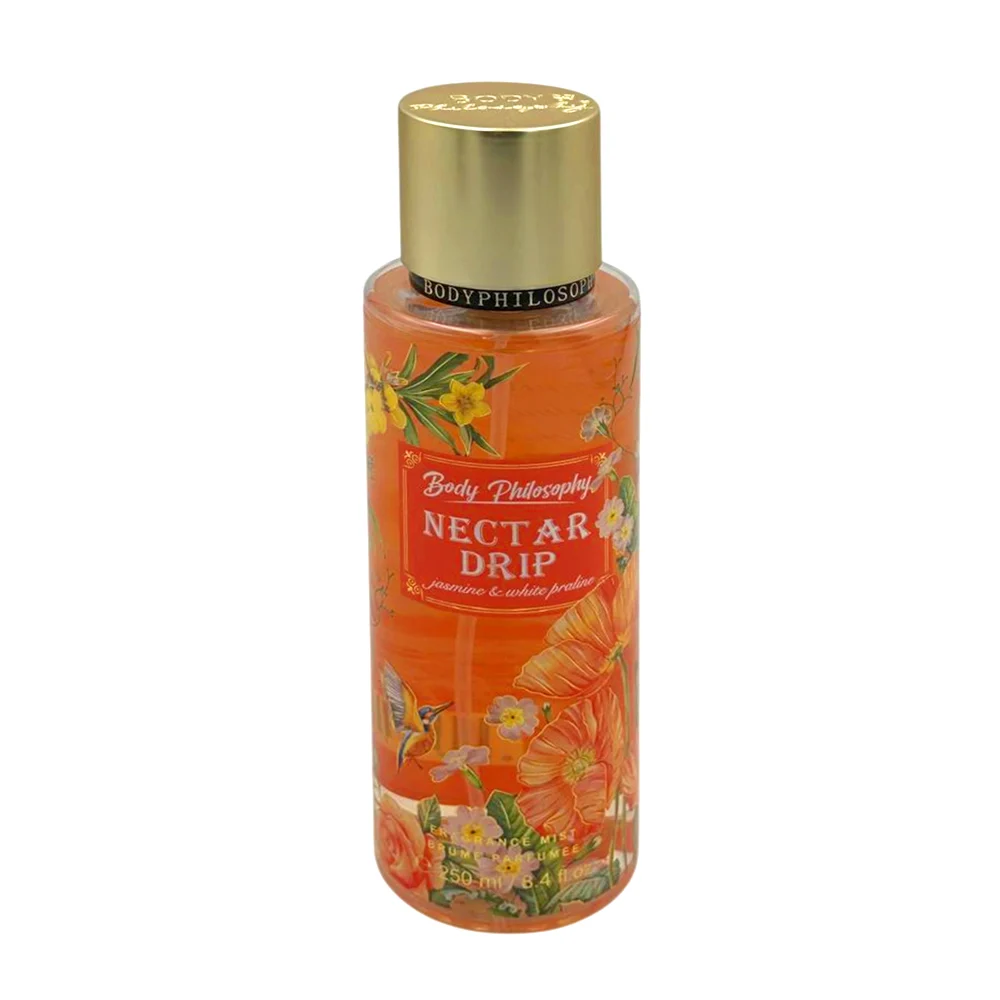 Perfume corporal body philosophy para dama de 250ml, variedad de aromas / h932 / h905 / b0015-rl-1