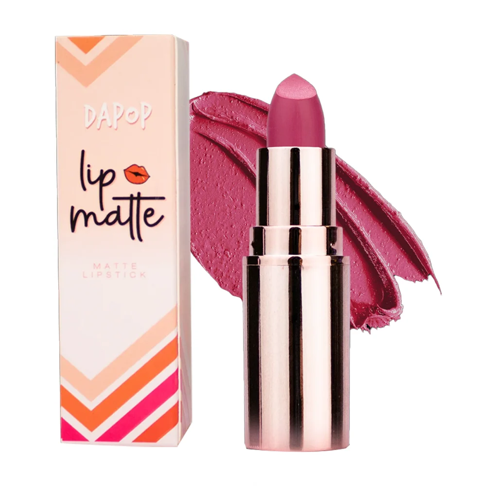 1pza Labial efecto mate en tono dolce, 3.5g / dapop / lip matte / hb101454