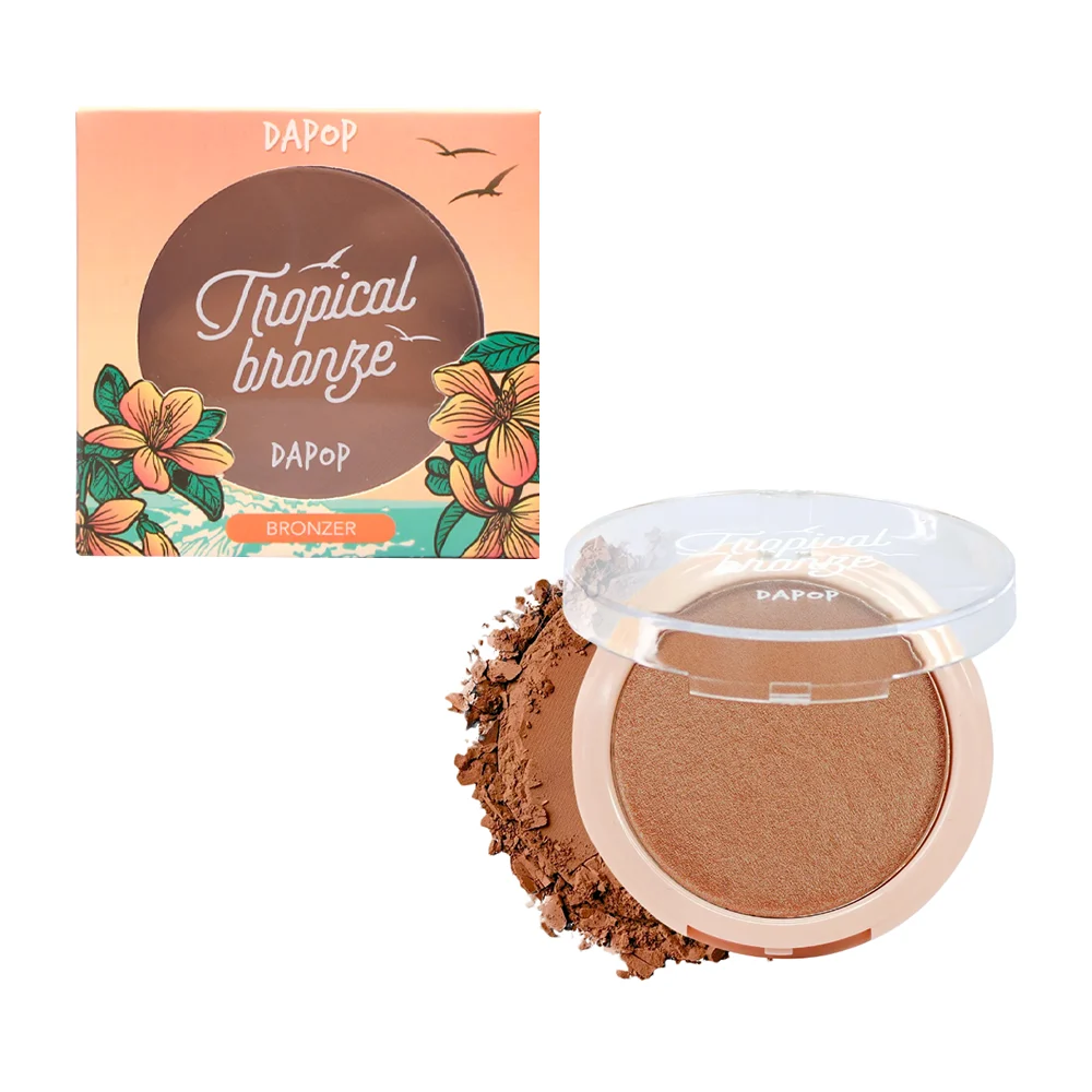 Bronceador compacto dapop tropical bronze en tono aloha, 8g / dapop / hb101996