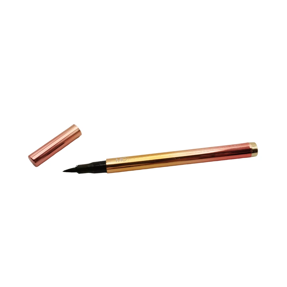 1pza Delineador de plumón negro mc cosmetics para ojos, 0.2g / hb103056
