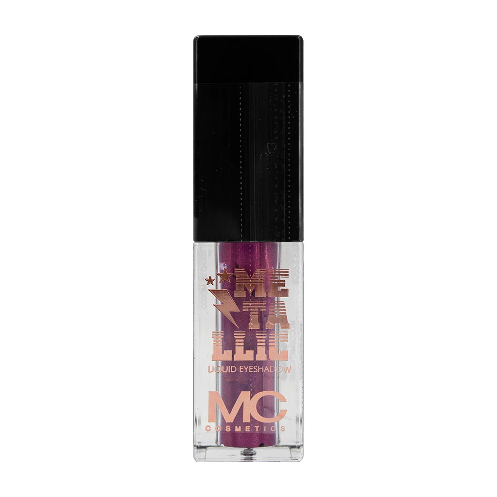 1pza Sombra líquida mc cosmetics con efecto metálico y glitter, 3gr, variedad de tonos / metallic / hb103302