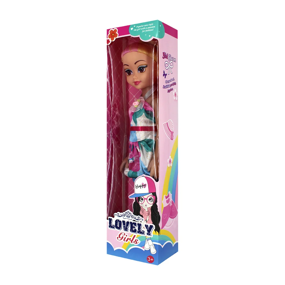 Muñeca lovely girls charm, variedad de colores / hfy9843