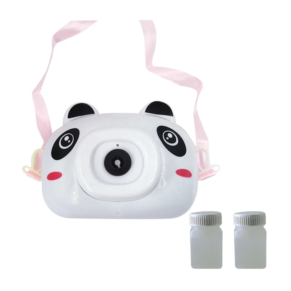 Cámara de burbujas para niños en forma de animales con 2 repuestos, variedad de diseños / camera bubble / hl-bur2801b