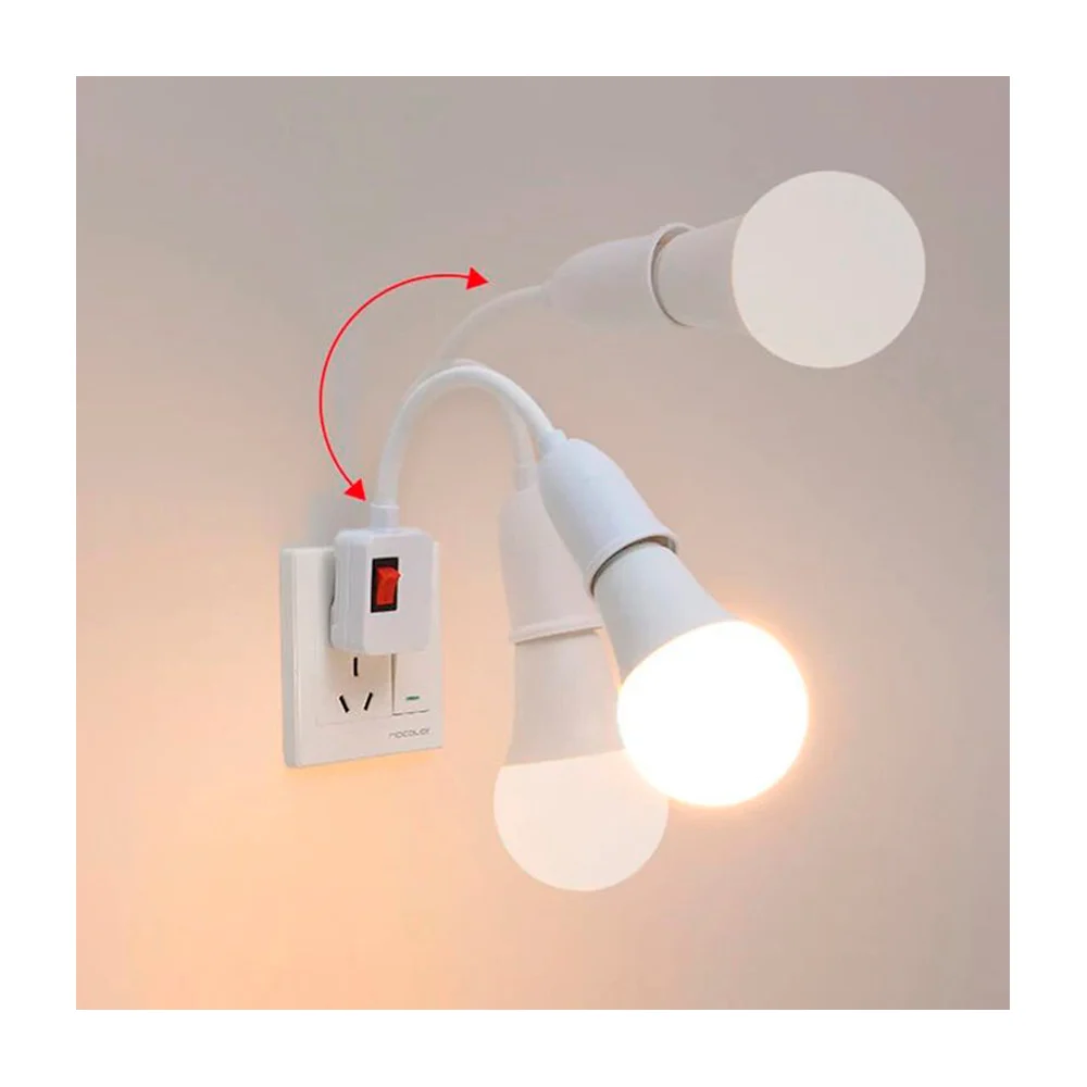 Adaptador de base de lámpara de enchufe y socket / omnipotent transform lamp holder / hl-dht5261