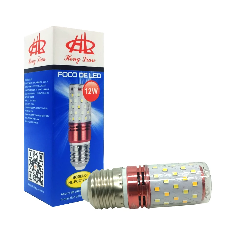 Mini foco bombilla led ahorrador de 12w / hl-foc12w-d