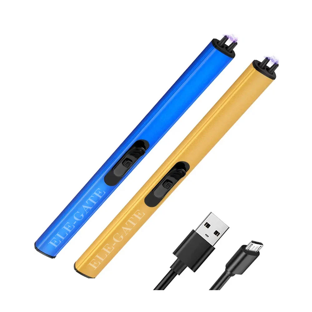 Encendedor eléctrico recargable duradero y ecológico, variedad de colores / hog.152.4