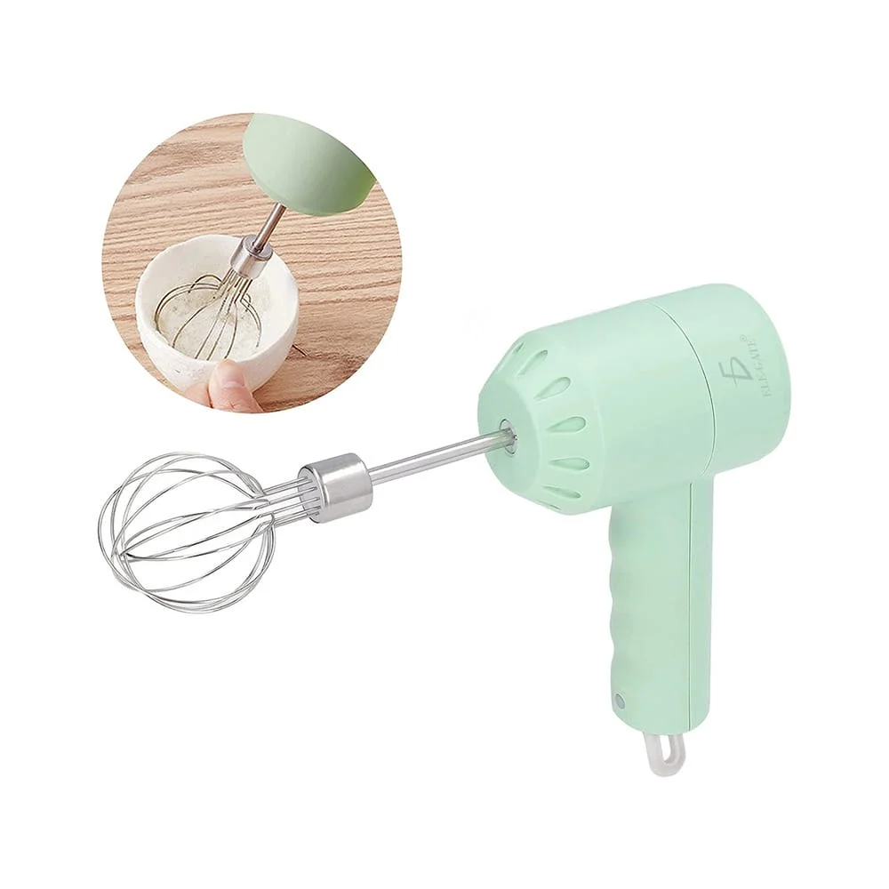 Batidora de mano inalámbrica recargable de 3 velocidades ajustables, variedad de colores / hog.207