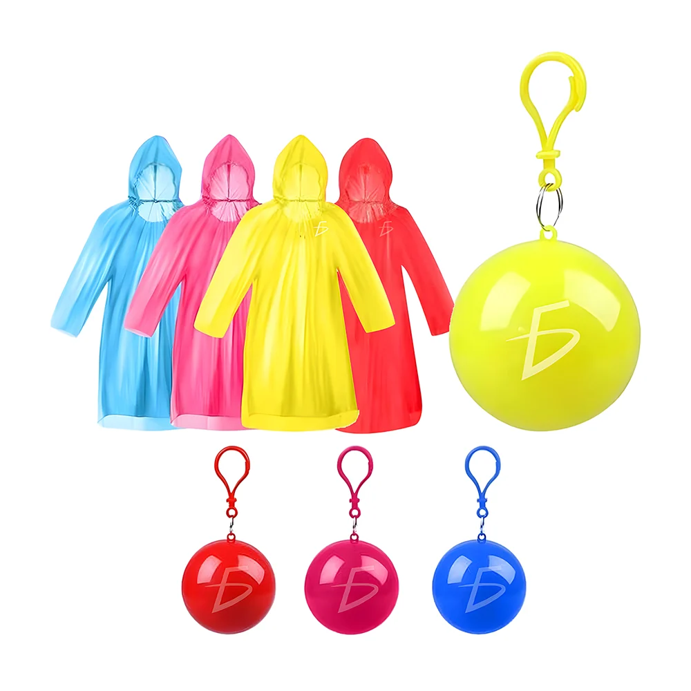 1pza cápsula llavero de plástico con impermeable desechable, variedad de colores