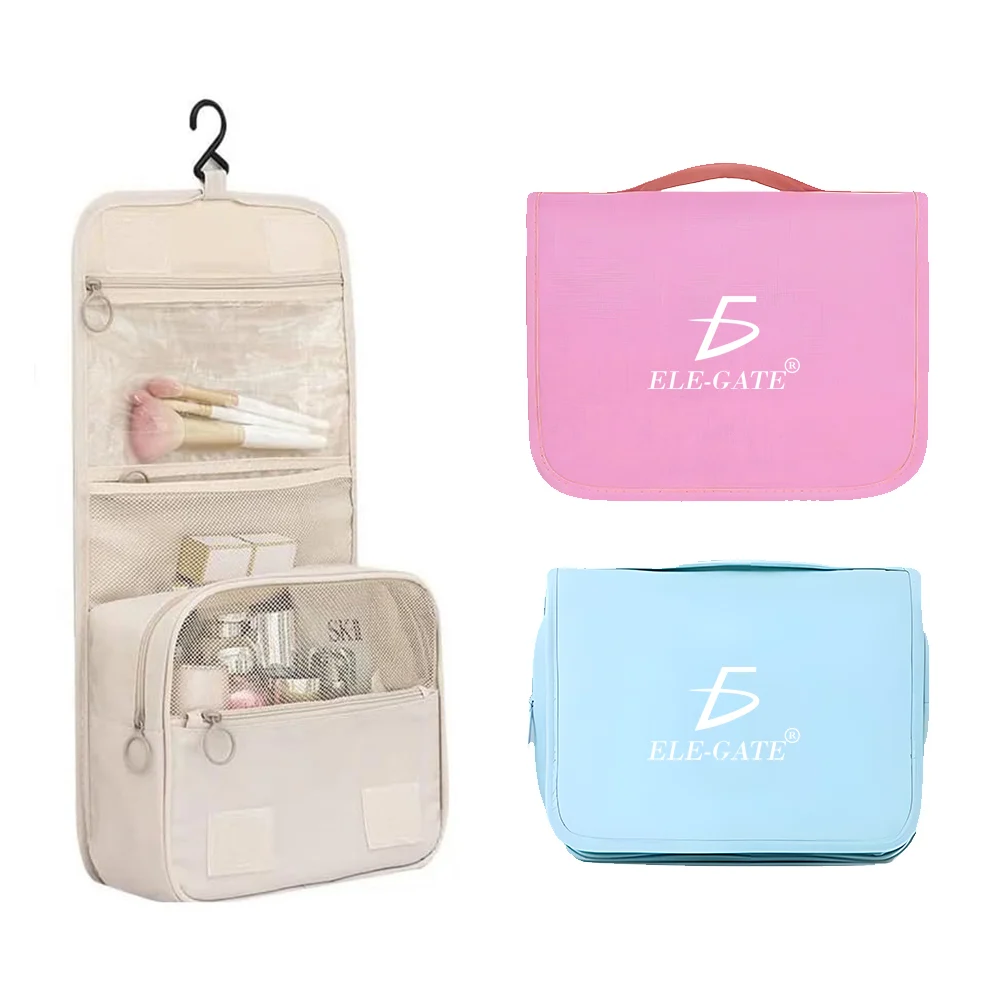 Bolsa organizadora de viaje con varios compartimientos para maquillaje / hog.264