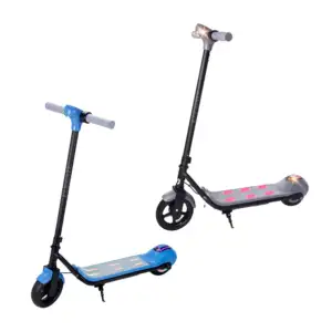 Scooter electrico para niños con luz rgb y potencia de 110w, variedad…