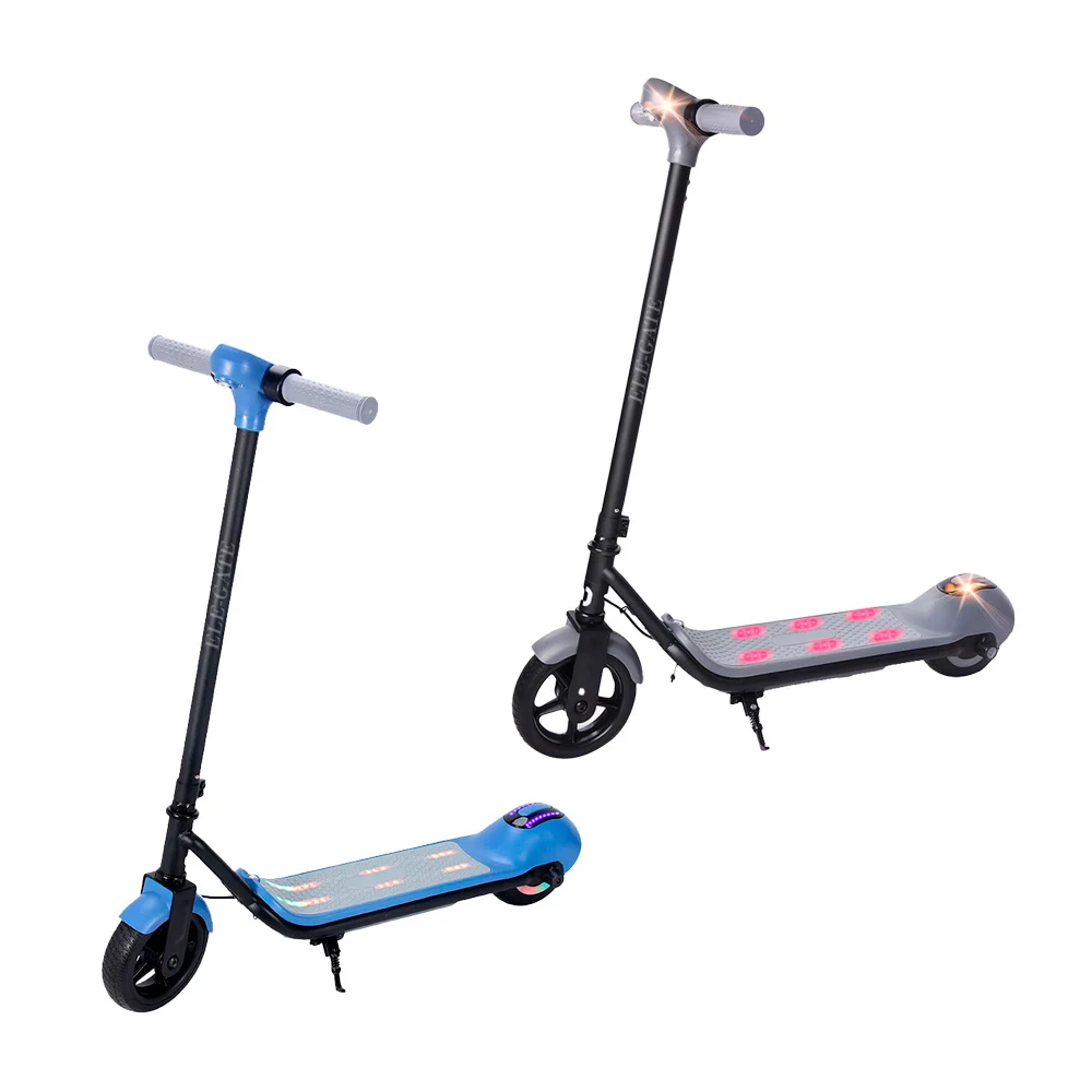 Scooter electrico para niños con luz rgb y potencia de 110w, variedad de colores / hog.293.rgb