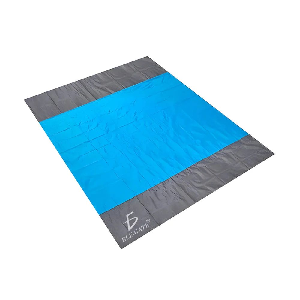 Manta de playa 210x200cm con repelente al agua y la arena + 4 estacas / hog.306
