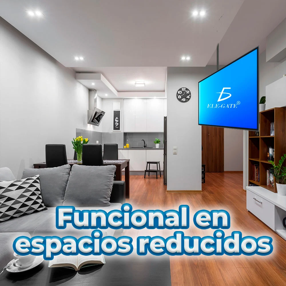 Soporte metálico ele-gate para pantalla de 26 a 55 pulgadas con base de techo