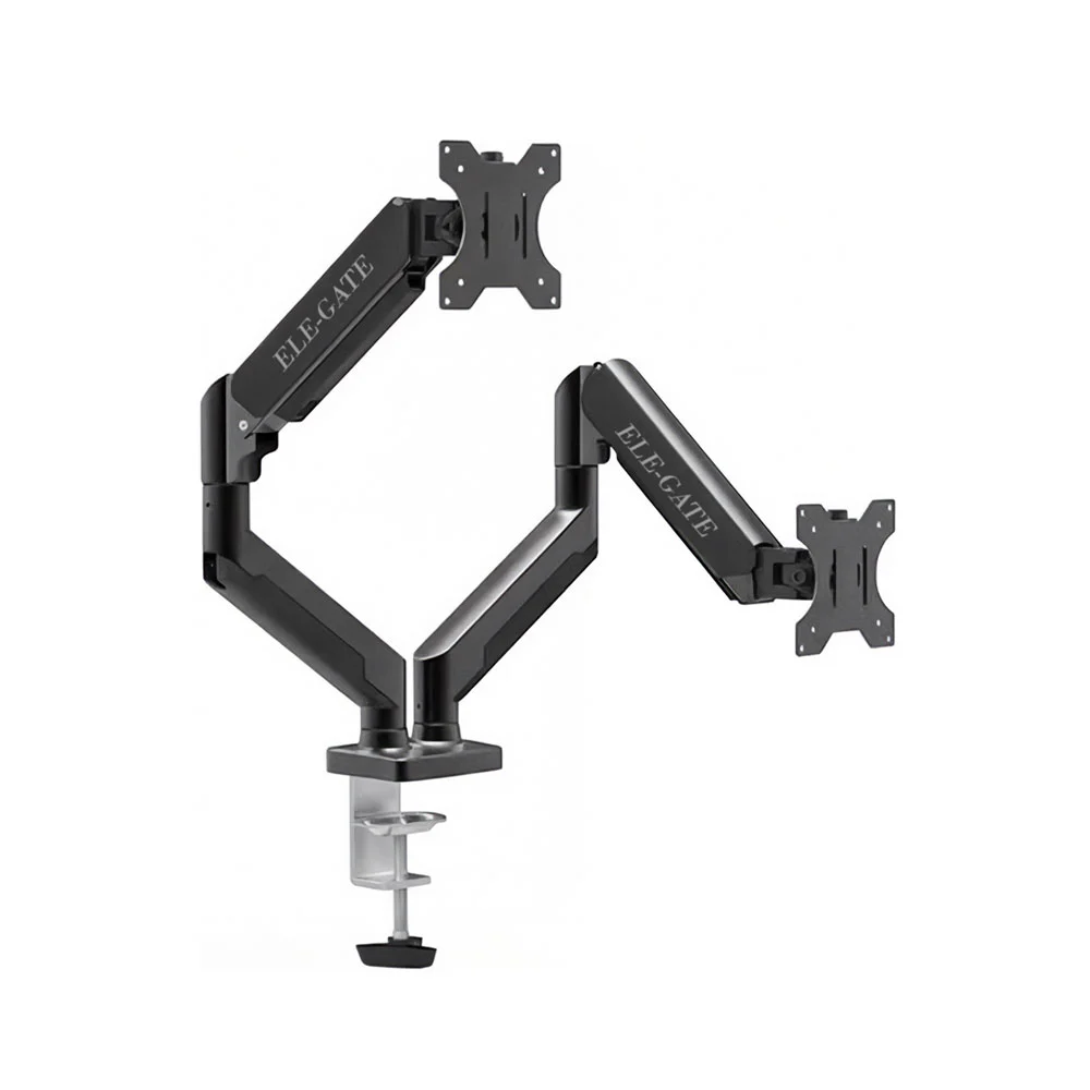 Soporte metálico para dos dispositivos desde 13-32 pulgadas / soporte doble / hold.97