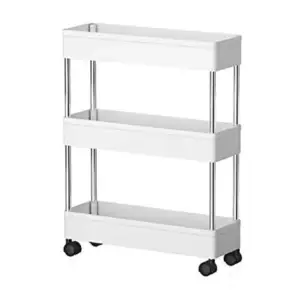 Estante organizador para cocina storage rack de 3 niveles con ruedita…