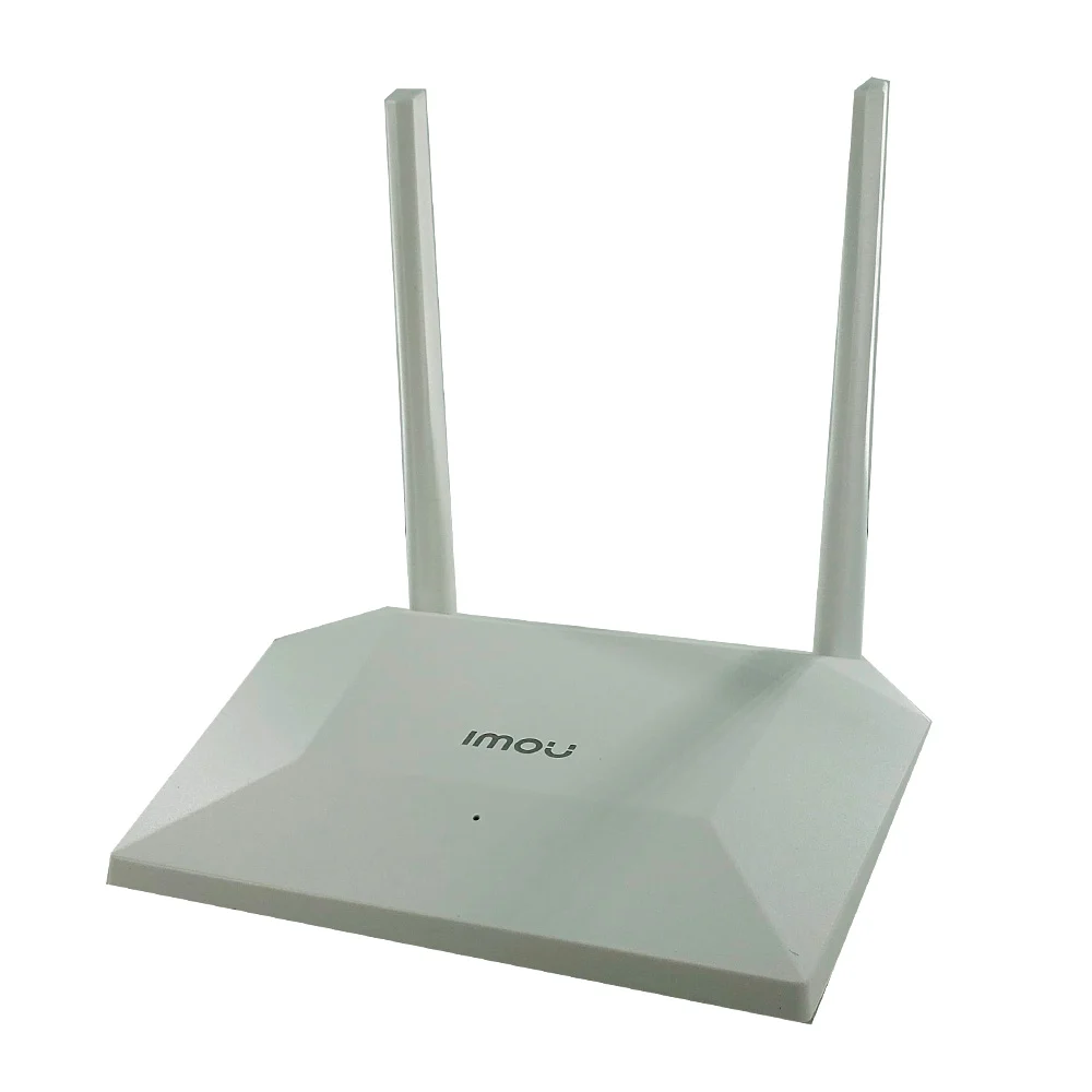Router extensor de red inalámbrica wifi con velocidad de 300mbps, antenas externas y 4 puertos para conexión directa / IMOU / hr300