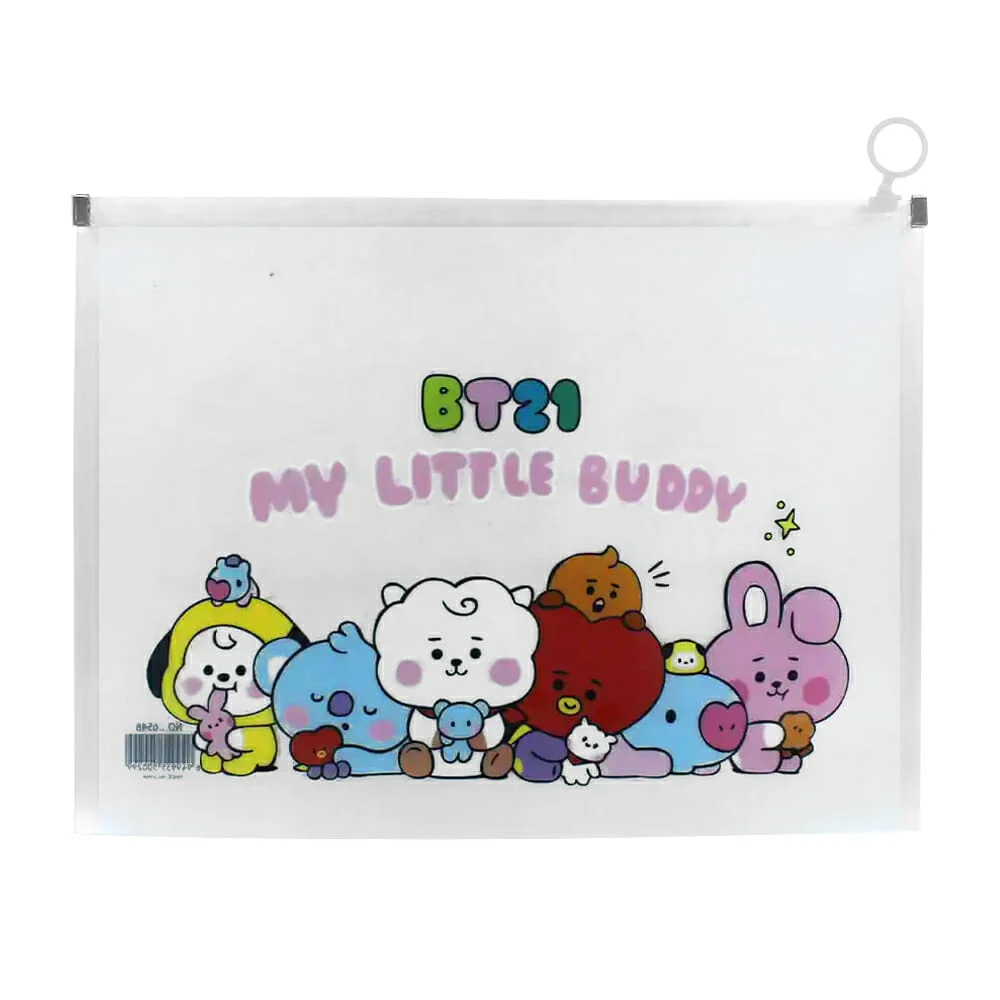 1pza Folder carpeta translúcida de plástico con diseño de animales y personajes